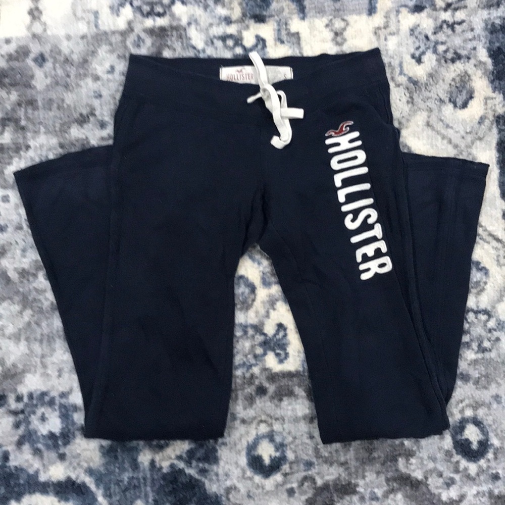 Hollister Navy Blue Sweatpants